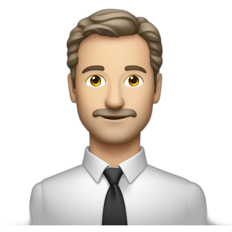It consultant Christophe Fontan sans moustache emoji