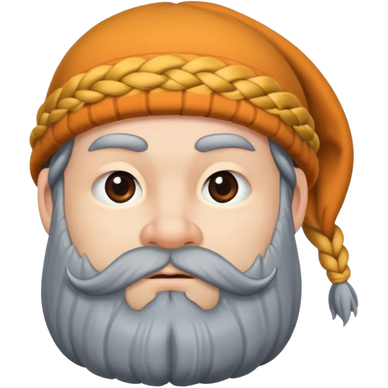 Dwarf with a beanie and beard emoji
