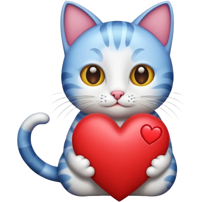 cat and heart emoji