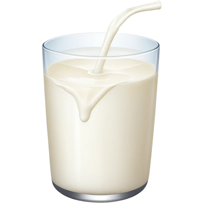 Pouring milk emoji