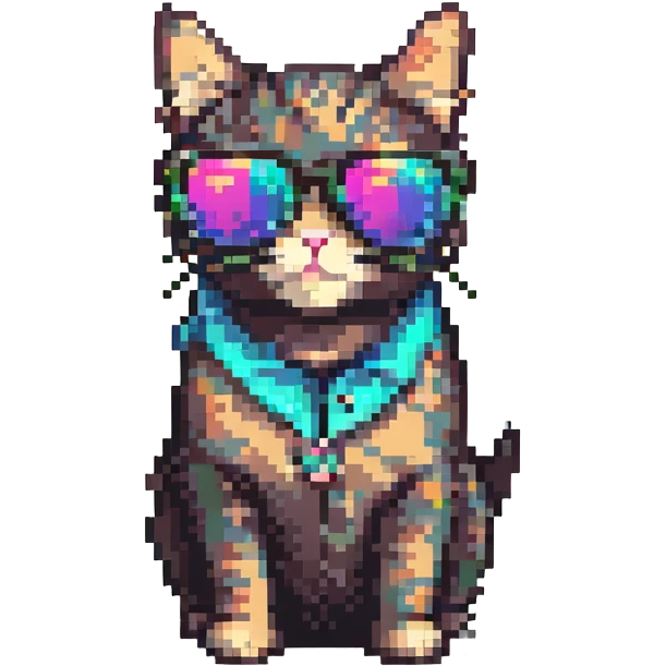 cat wearing sunglasses emoji