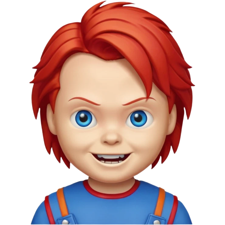 Un emojin de chuky emoji