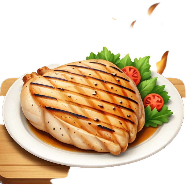 one Grilled Chicken breast emoji