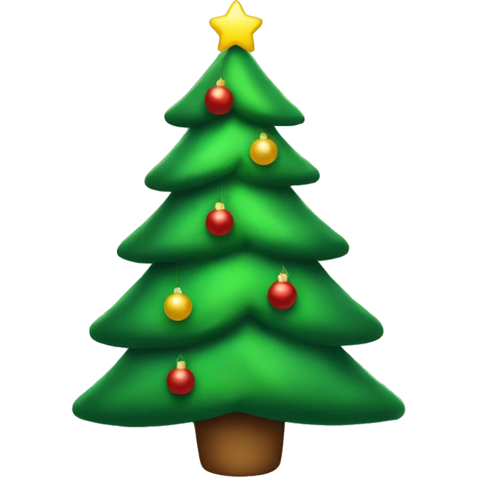 Christmas tree emoji