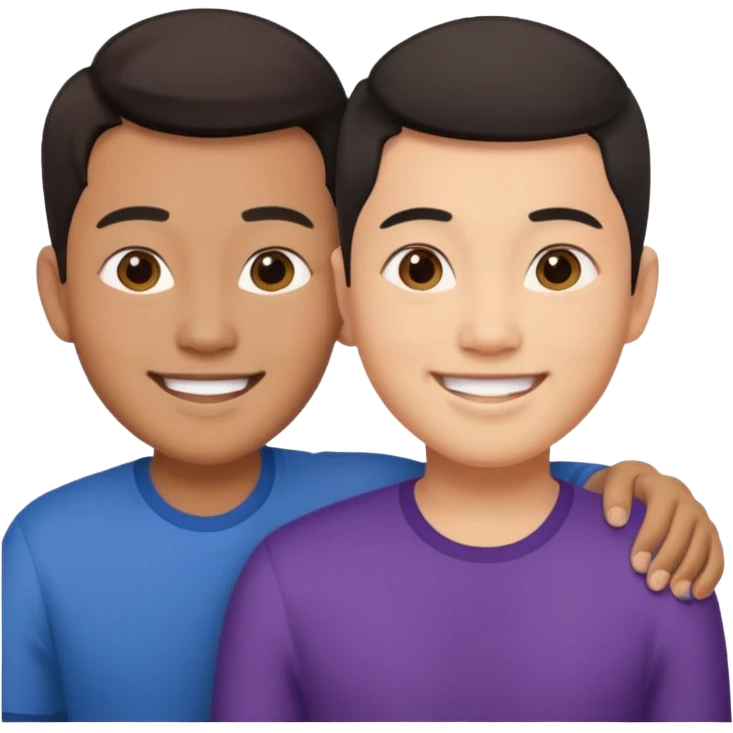 asian gay couple emoji