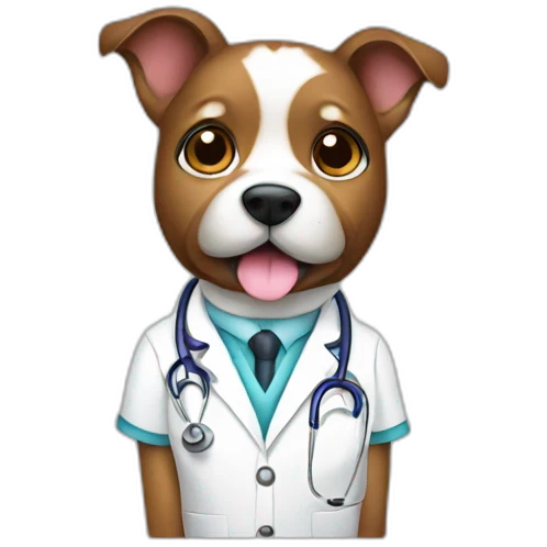 Veterinary doctor emoji