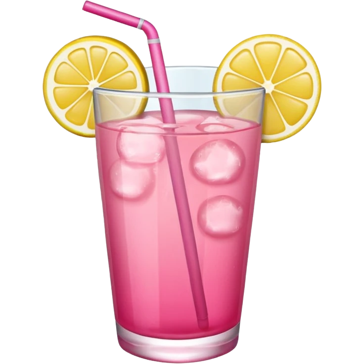 Pink lemonade  emoji
