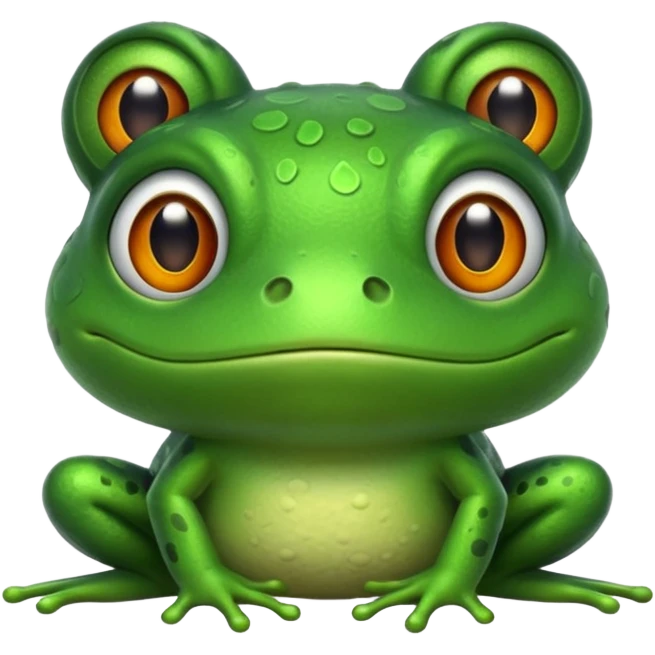 frog less shiny emoji