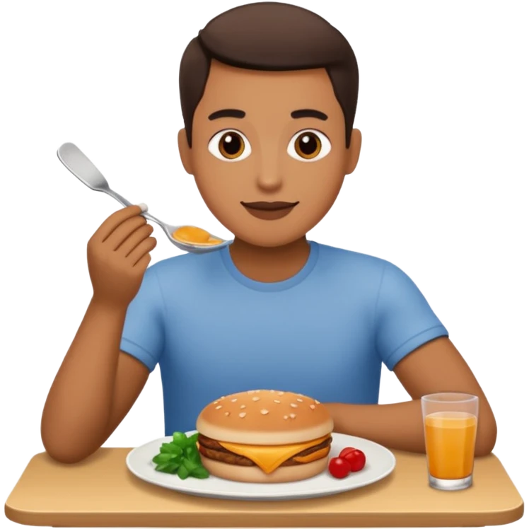 PERSON HAVING DINNER emoji