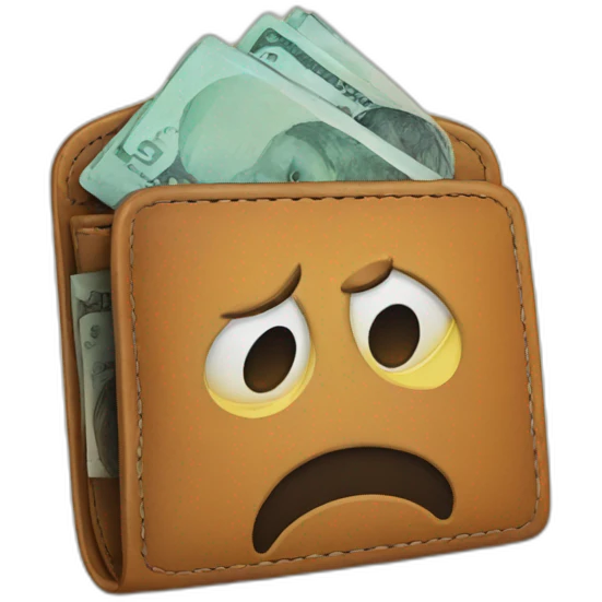 sad-wallet emoji