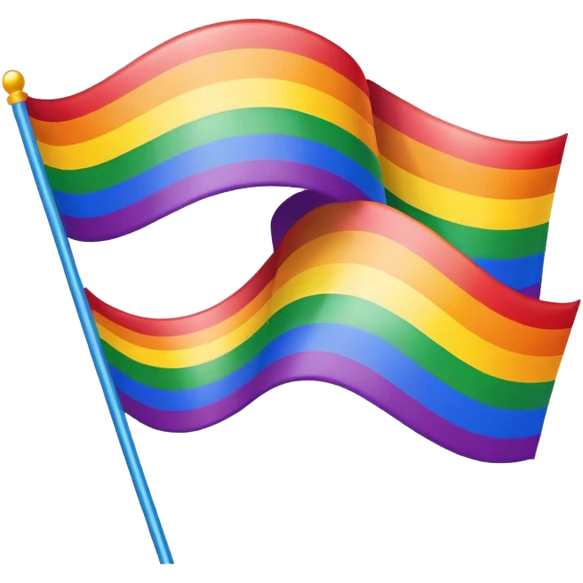 LGBTQ pride flag emoji