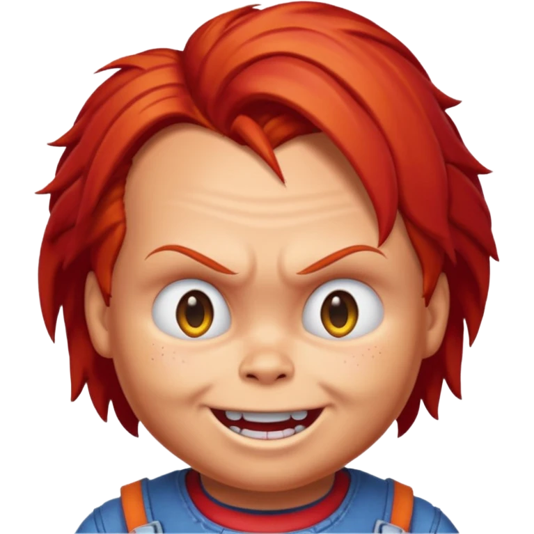 Un emojin de chuky emoji
