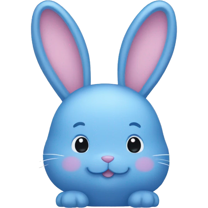 sanrio blue bunny emoji