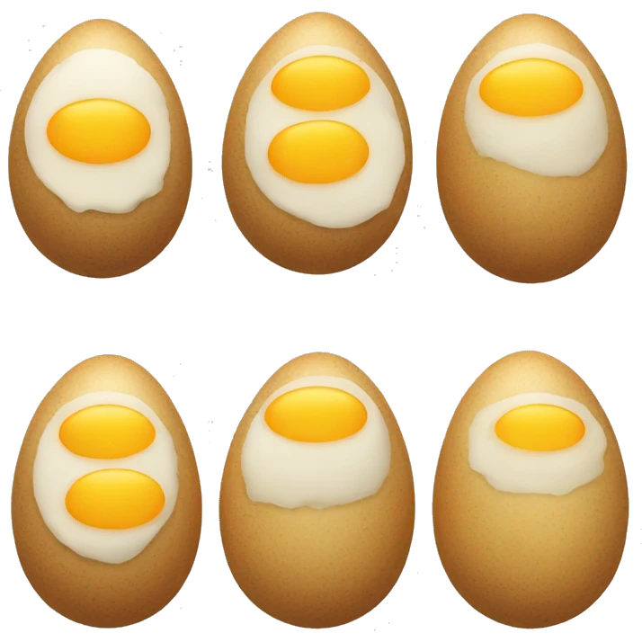 eggs with potatoes emoji