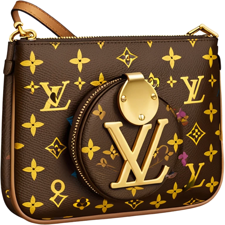Louis Vuitton pochette emoji