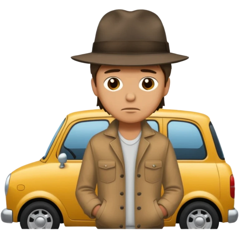 blake mann a car sad emoji