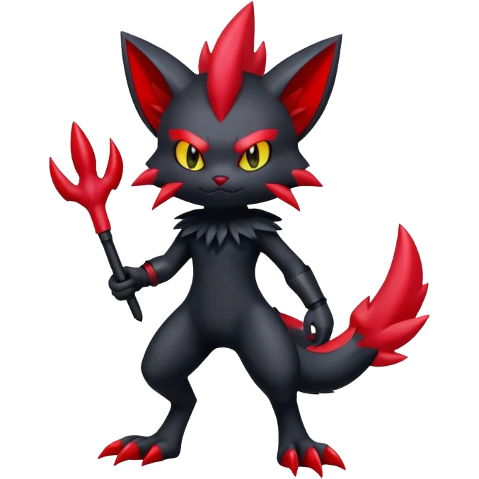 Weavile (full body) emoji