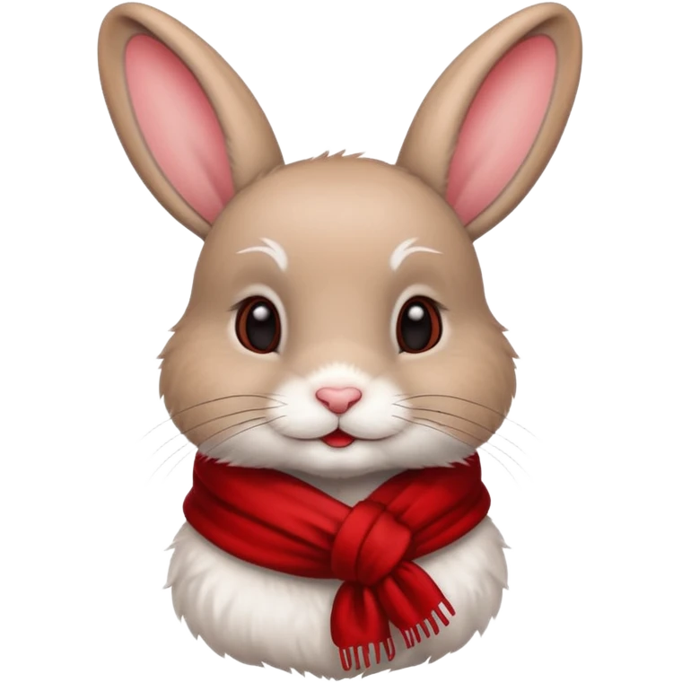 rabbit with scarf emoji