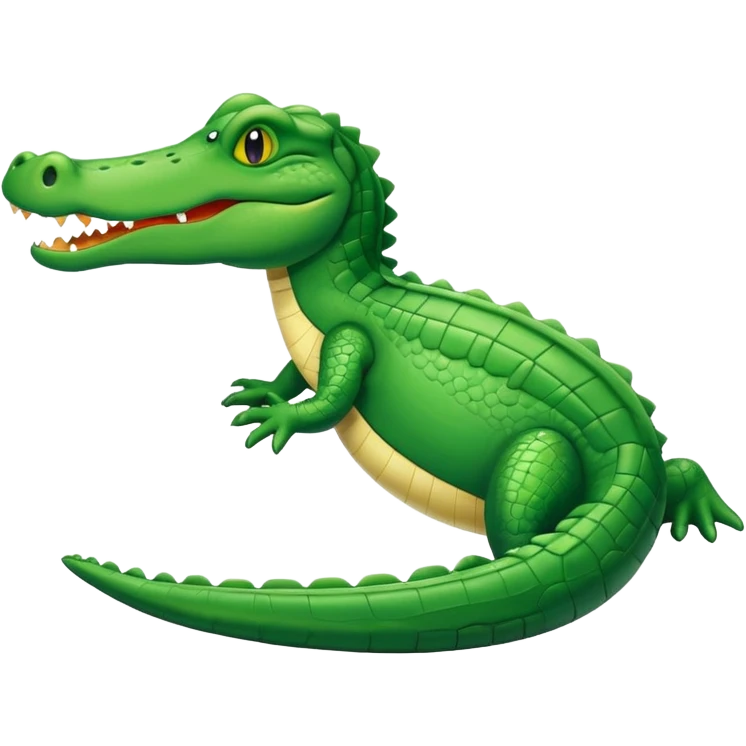 simple gator icon emoji