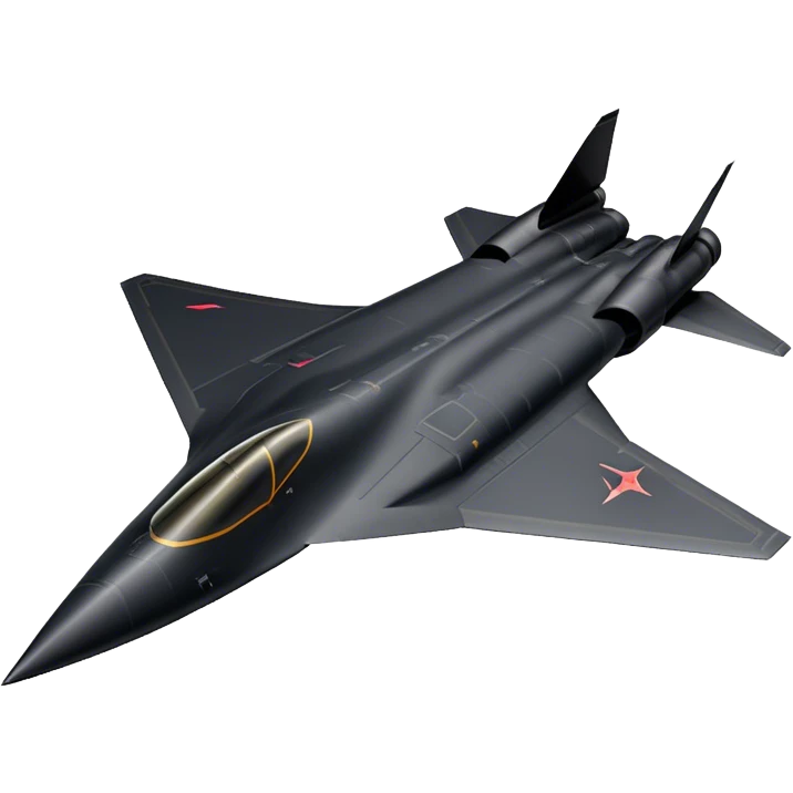 SR-71 Blackbird - Lockheed Martin (Stealth Grey) emoji