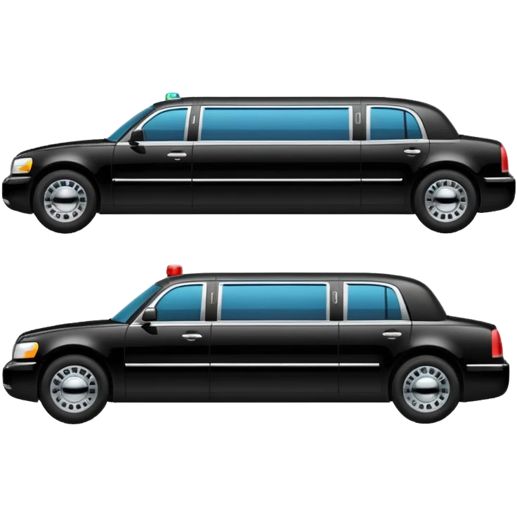 black limo emoji
