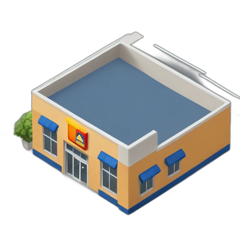 Aldi store emoji