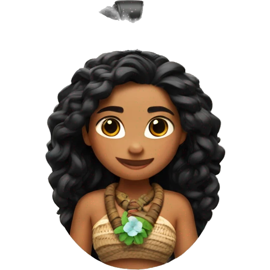 Moana necklace  emoji