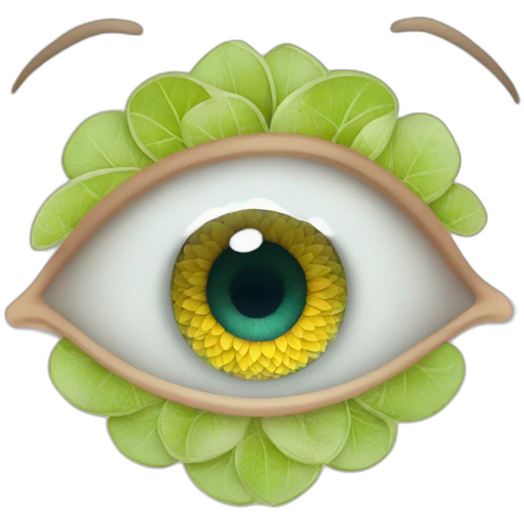 Flower-of-life-in-eye emoji
