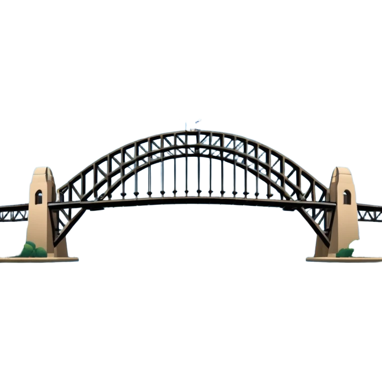 sydney harbour bridge emoji
