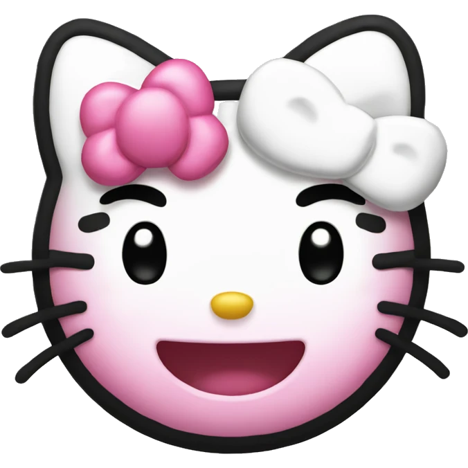 Hello kitty emoji
