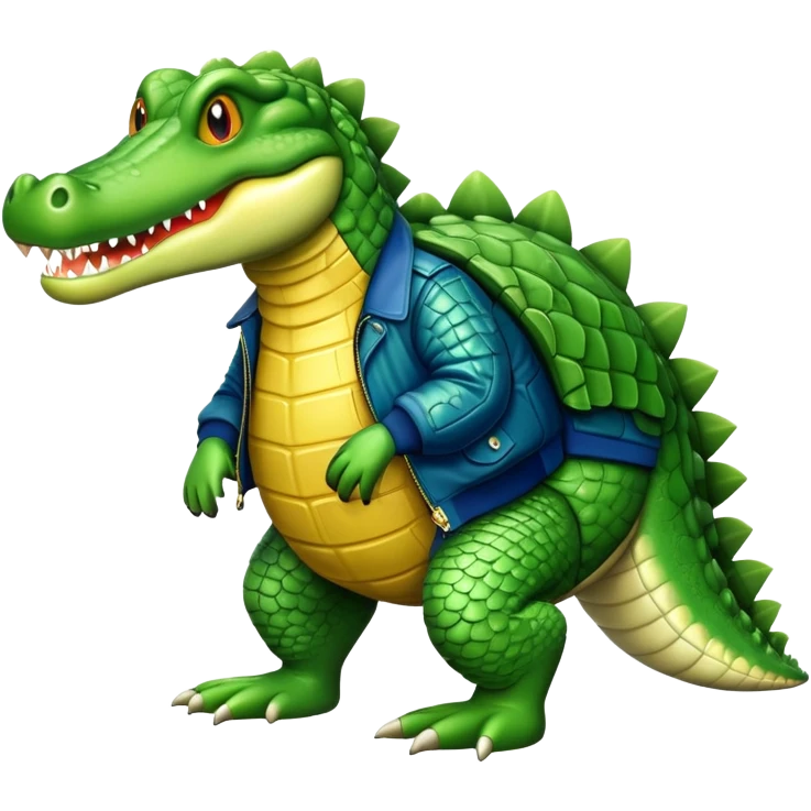 Crocodile bomber emoji