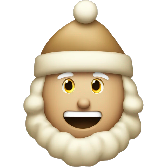 Beige christmas Countdown  emoji