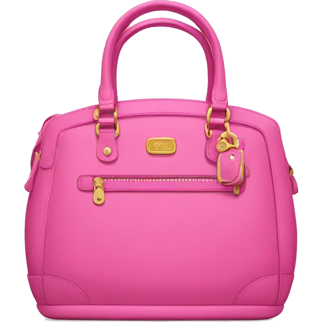 Pink coach purse emoji