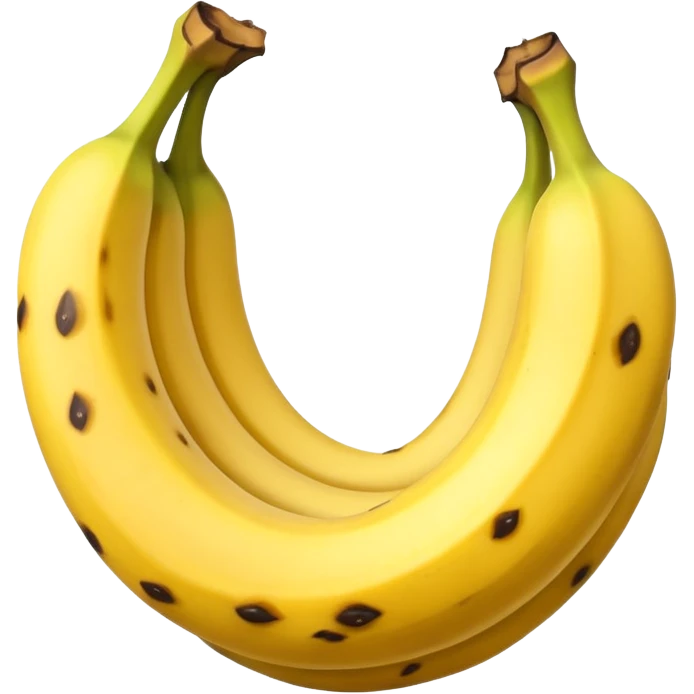 Not peeled banana emoji