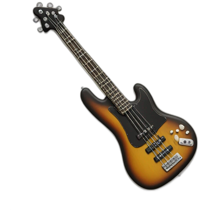 Bass guitar emoji