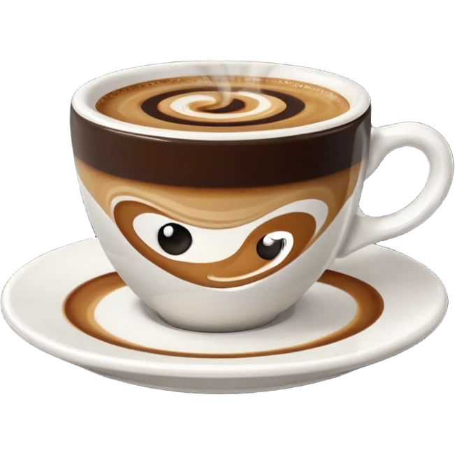 shot of espresso in ceramic emoji