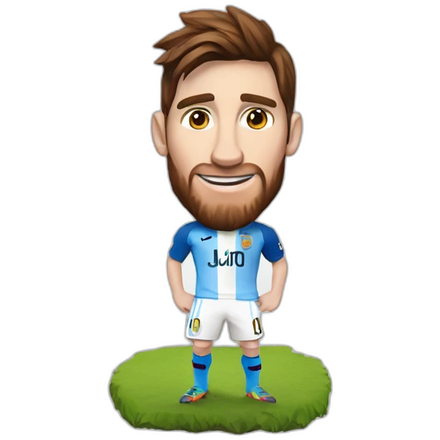 Messi sur une chevre emoji