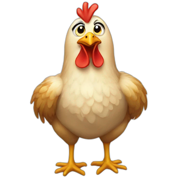 chicken emoji