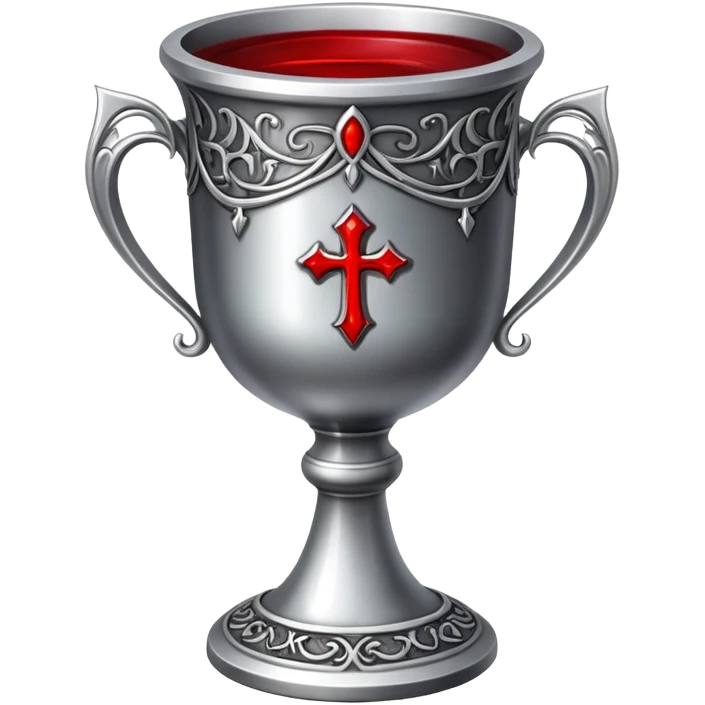 gothic chalice with blood red dark emoji