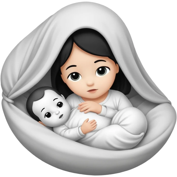 Newborn B&W Photoshoot emoji