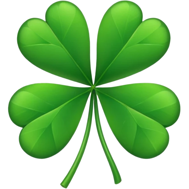 use star emoji, and add clover to make it "lucky" emoji