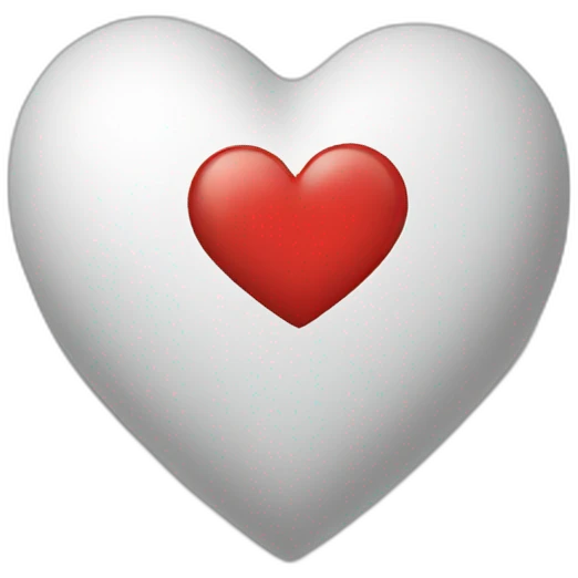 heart white emoji