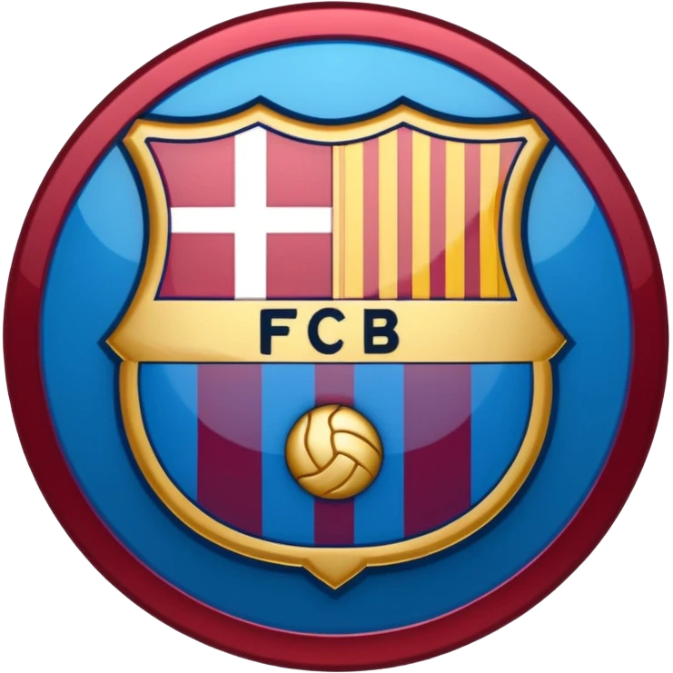 Fc barcalona logo emoji