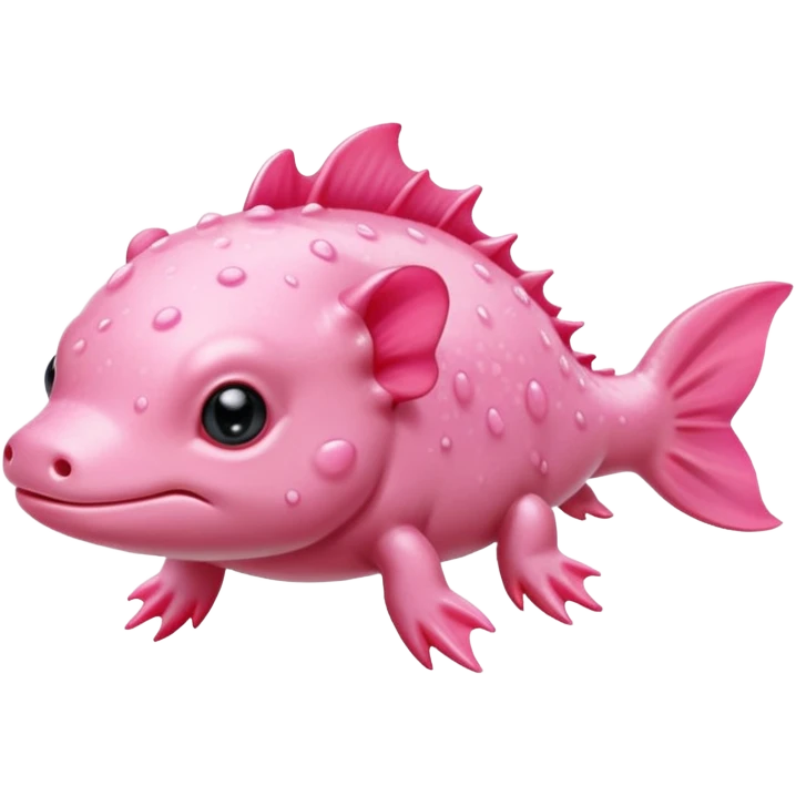 Pink Axolotl emoji