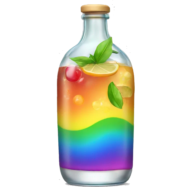 rainbow tonic emoji