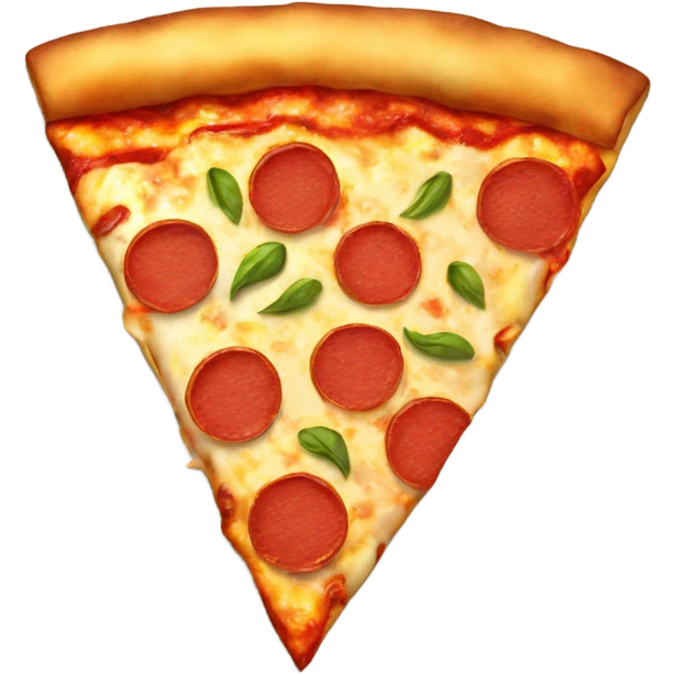 Hungry pizza emoji