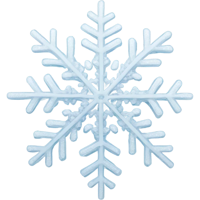 Snowflake  emoji