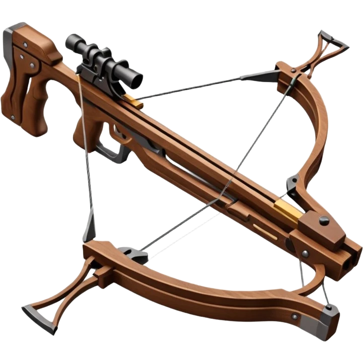wooden crossbow emoji