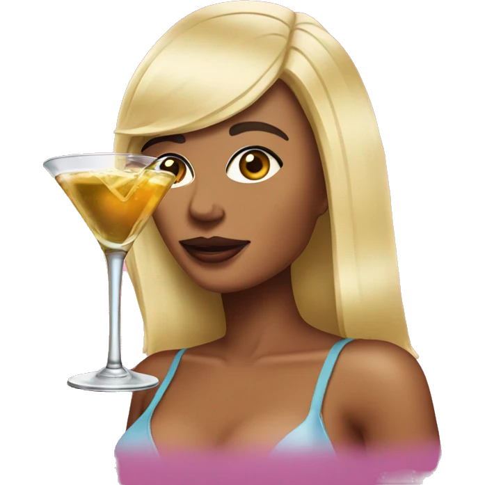 Pornstar martini  emoji