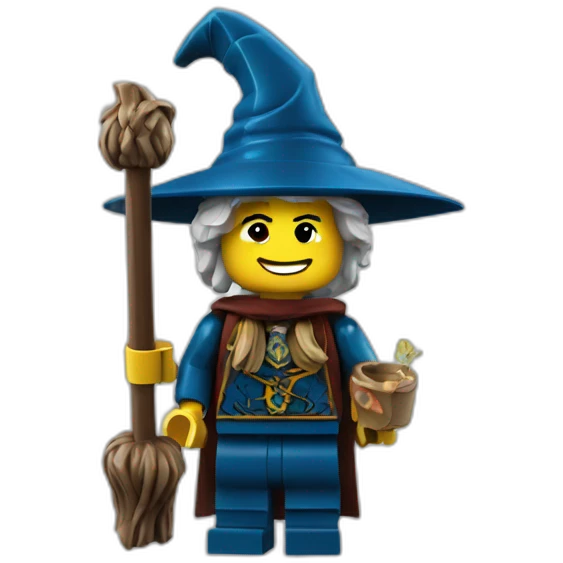 Wizard Lego emoji